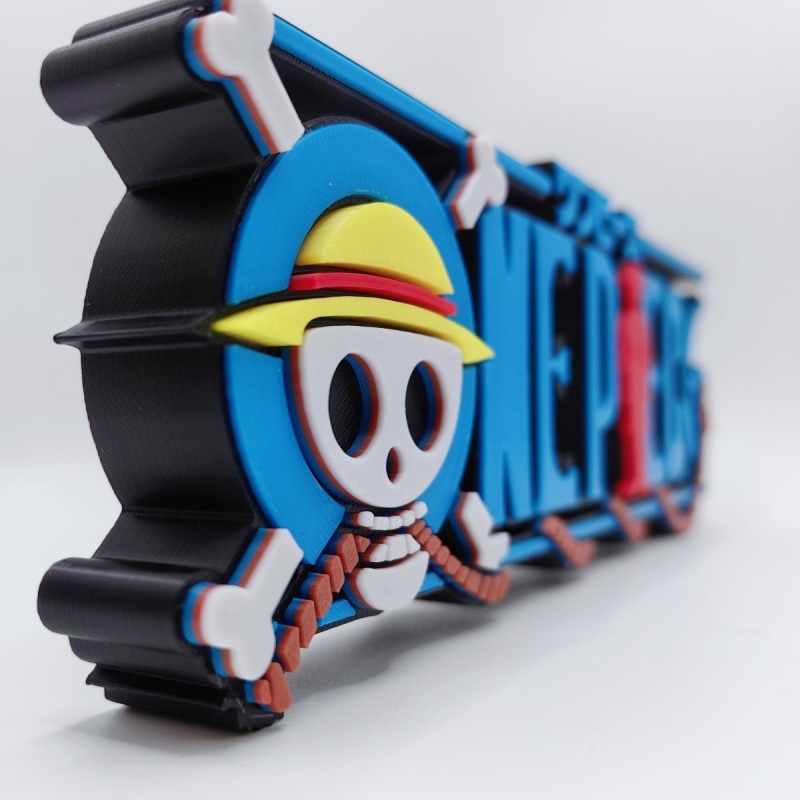 Action Figure Stand - One Piece Logo Stand Action Figure
