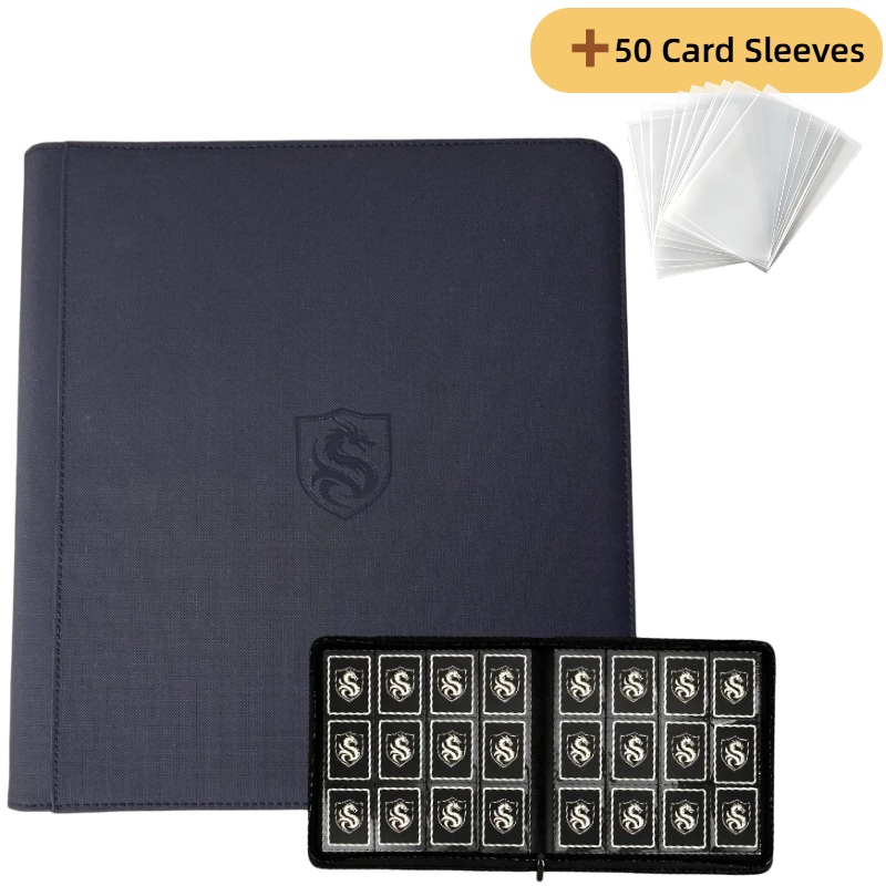 12-Slot Premium Side-Insert Ca - Pokemon Binder Card 评论和价格