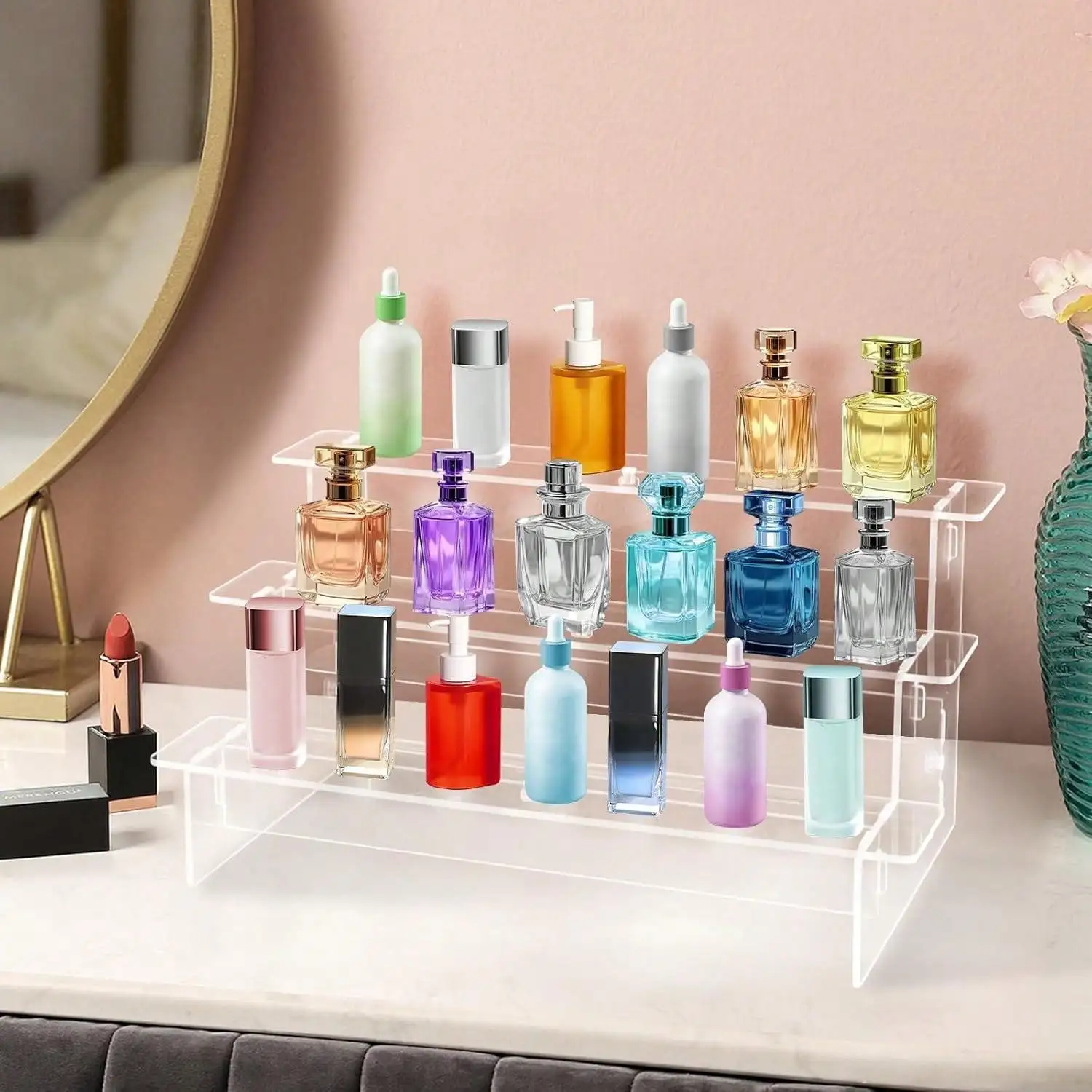 Acrylic Display Risers Perfume - Display Risers Set 评论和价格