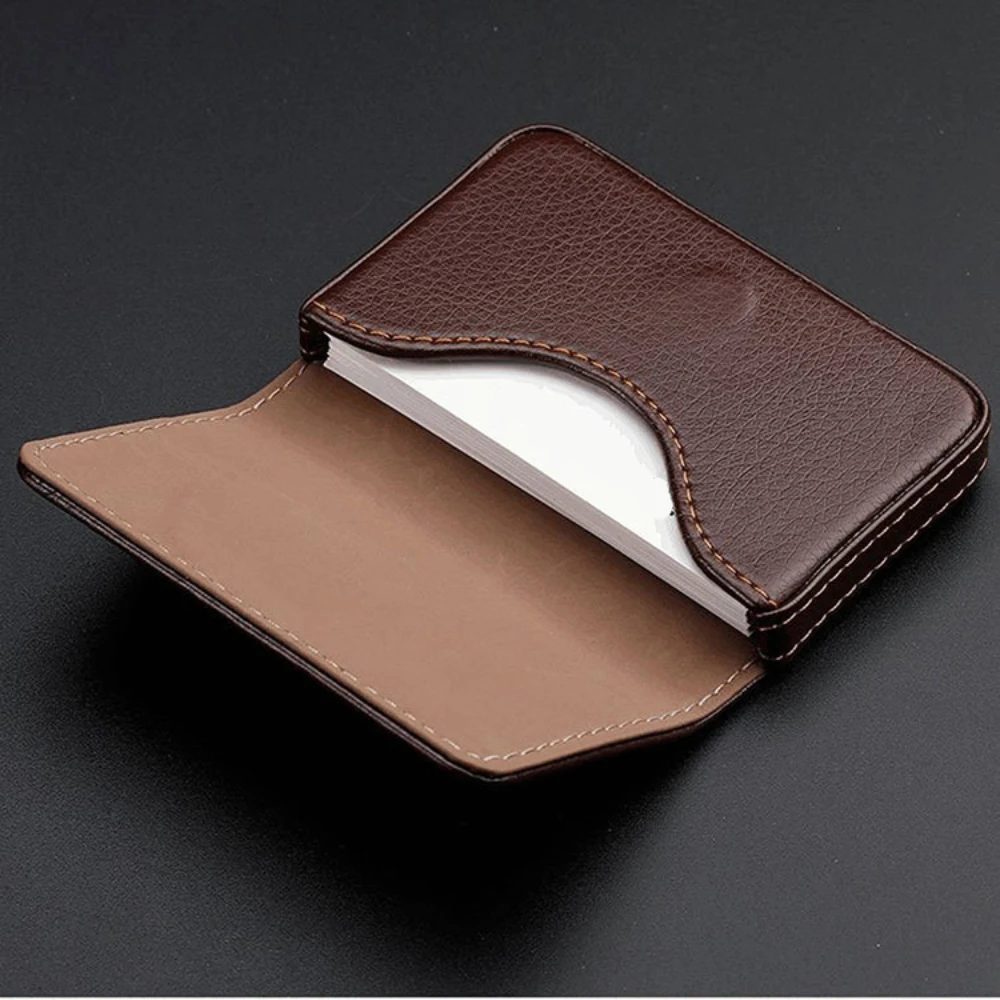 Sized Stitched PU Leather Cred - Card Top Loader 评论和价格