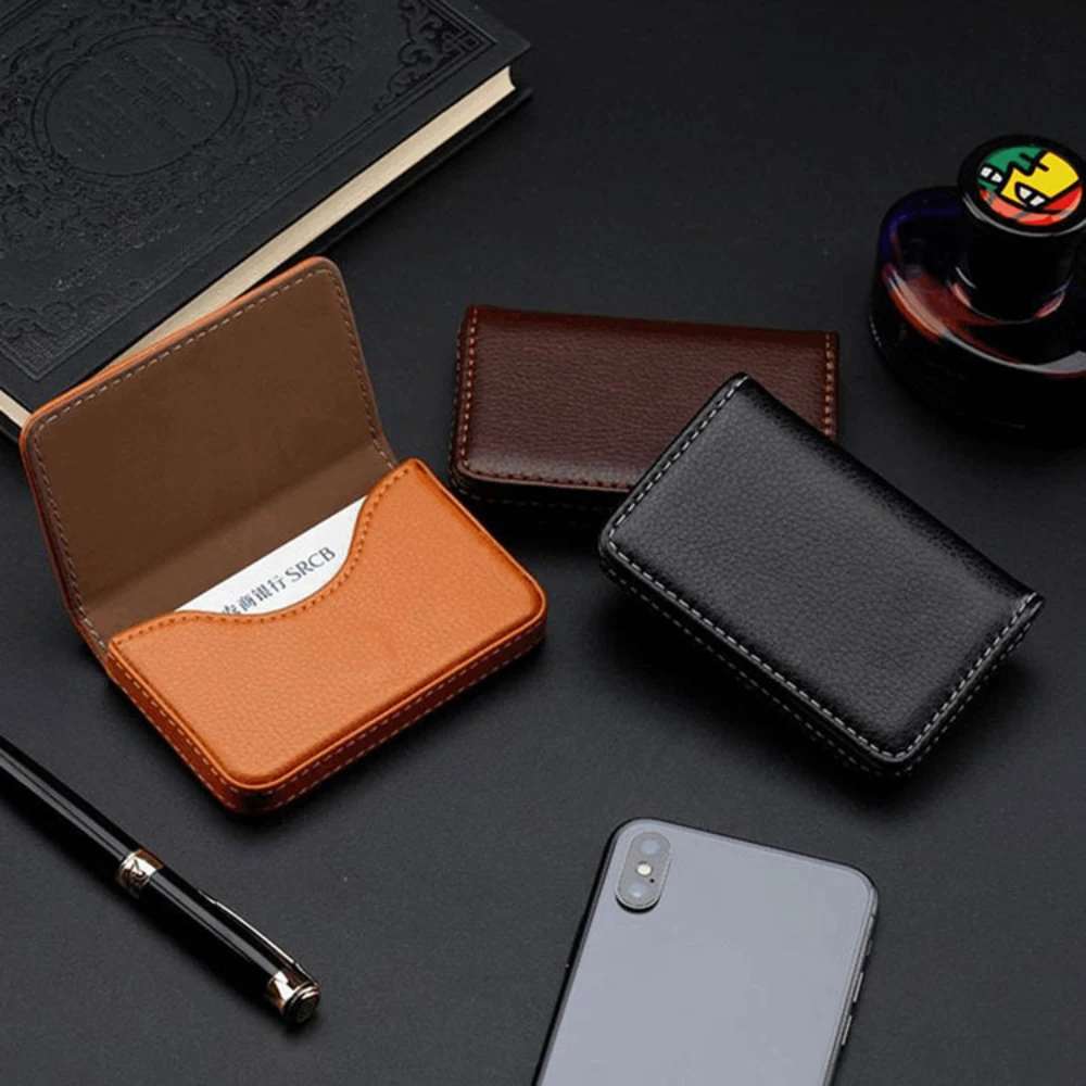 Sized Stitched PU Leather Cred - Card Top Loader 评论和价格