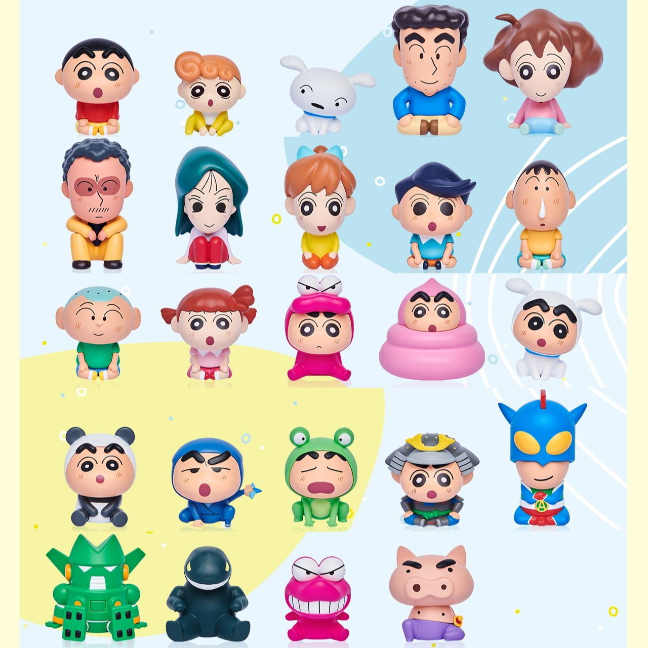 Shinnosuke Nohara Family Figur - Capsule Toy Gashapon 评论和价格