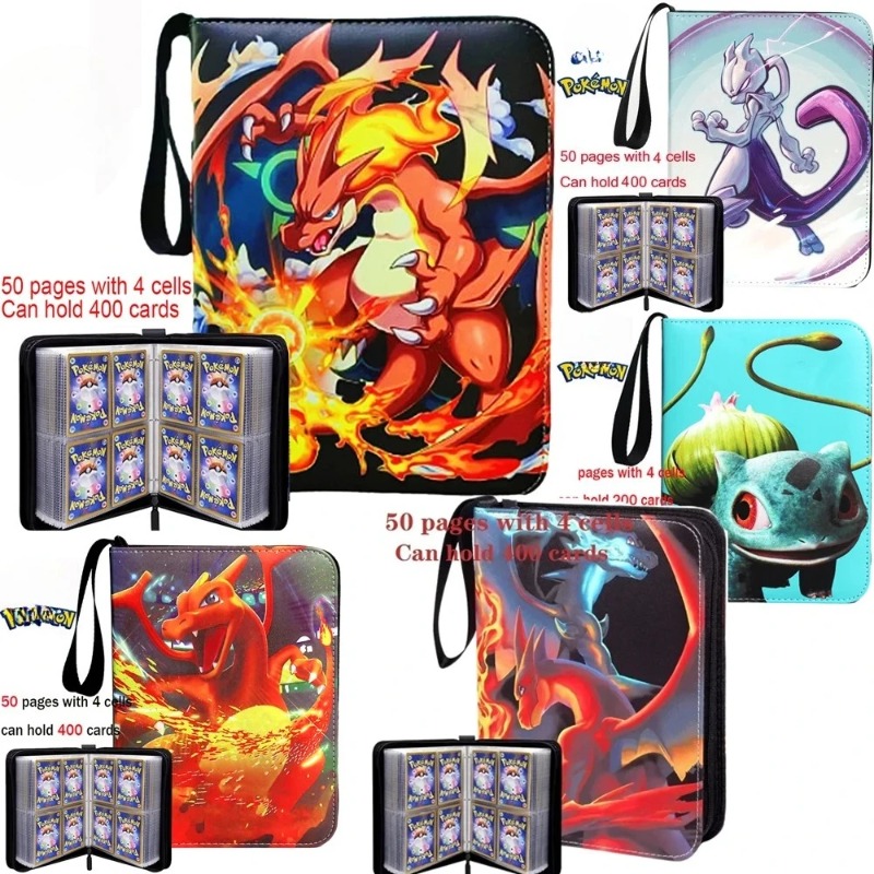 2026Pokemone Card Album PU Zip - Pokemon Binder Card 评论和价格