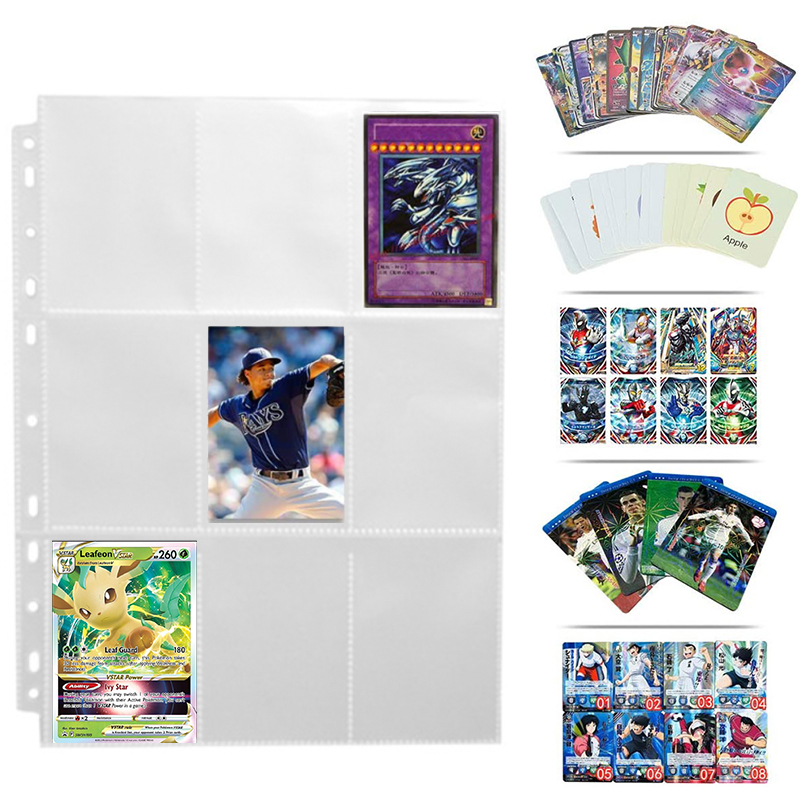50pcs 9 Pocket Trading Gaming  - Trading Card Binder 评论和价格