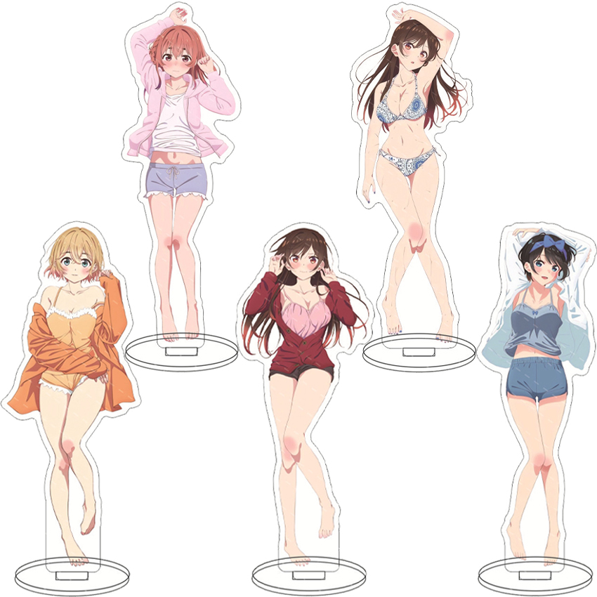 16CM Anime Figure Rent A Girlf - Figma Stand Set 评论和价格