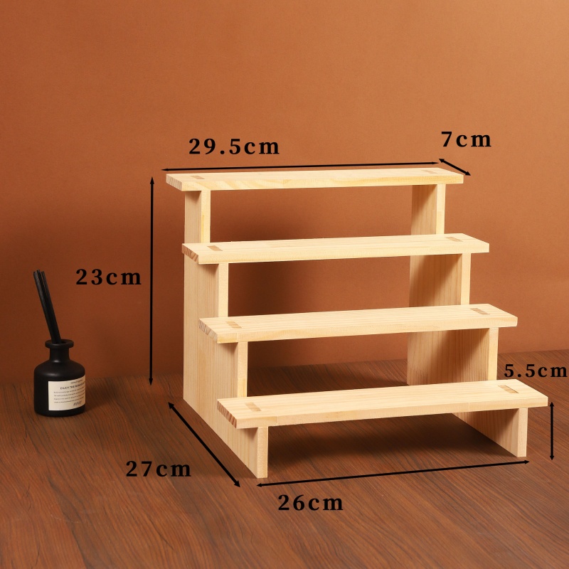 Wood Display Riser Wood Displa - Display Risers Set 评论和价格