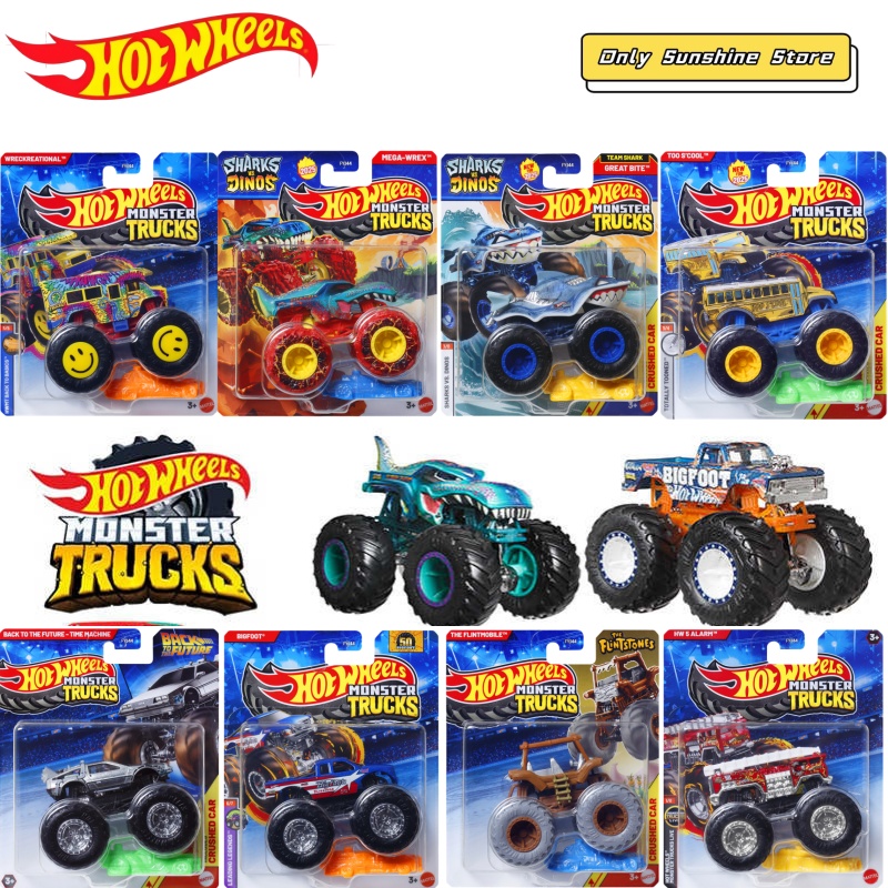 2025 Hot Wheels Monster Trucks - Hot Wheels Car Mainline 评论和价格