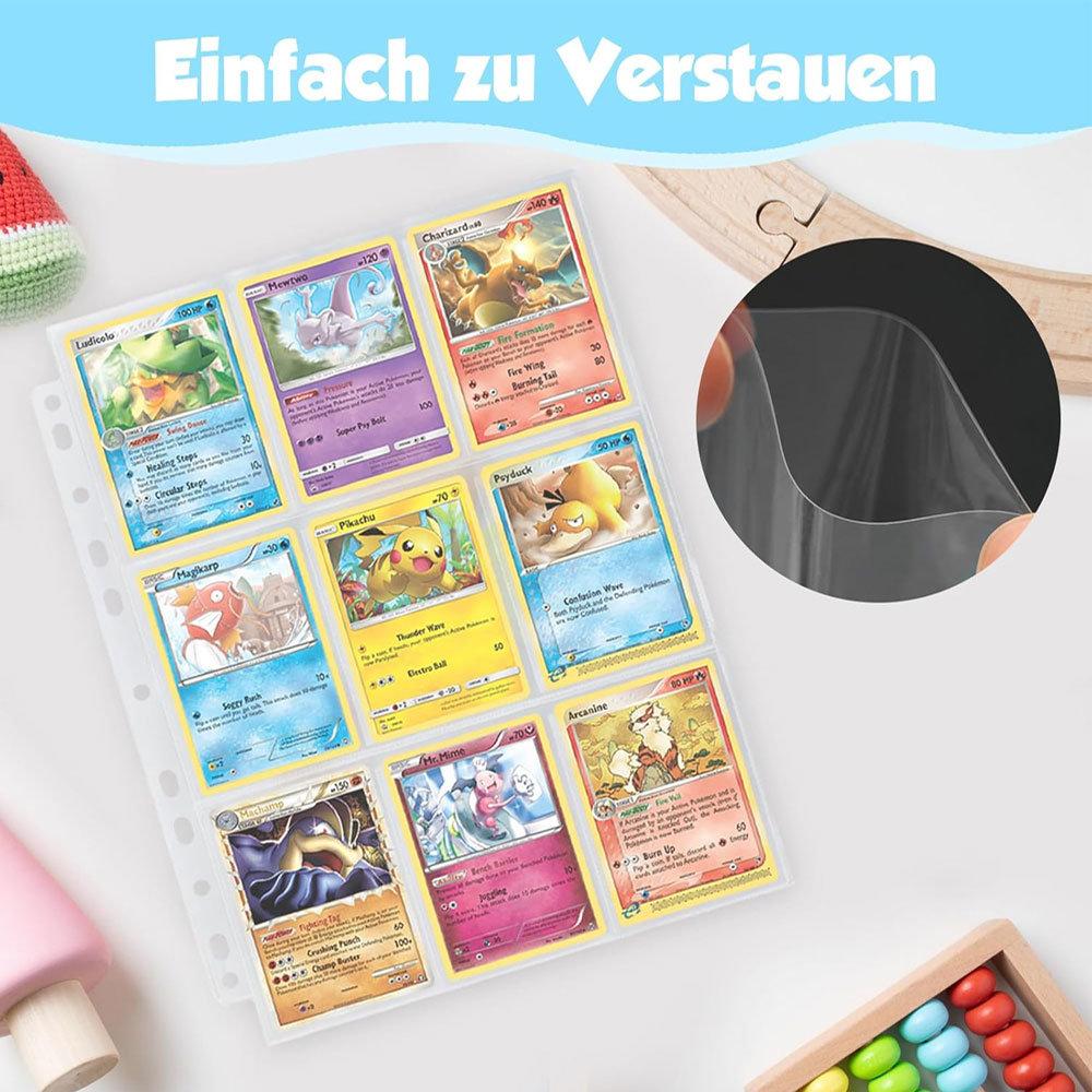 90 Pockets Trading Card Sleeve - Trading Card Binder 评论和价格