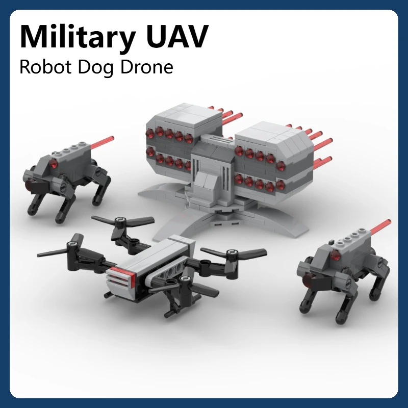 WW2 Military Accessories UAV R - Lego Minifigure Holder 评论和价格
