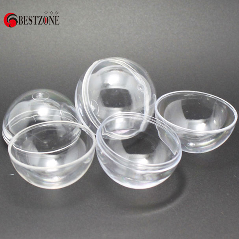 100Pcs/Lot Diameter 40MM Clear - Capsule Toy Gashapon 评论和价格