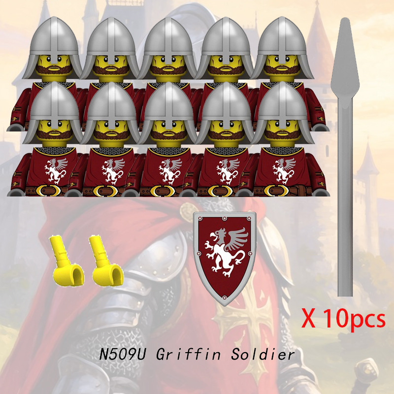 Medieval Castle Knight Minifig - Lego Minifigure Holder 评论和价格