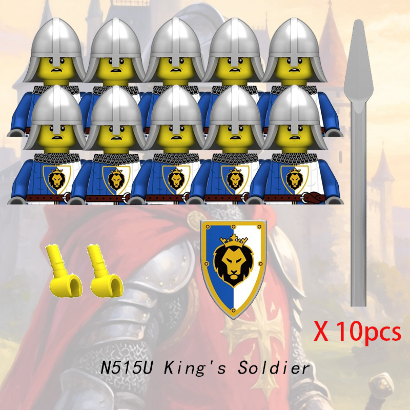 Medieval Castle Knight Minifig - Lego Minifigure Holder 评论和价格