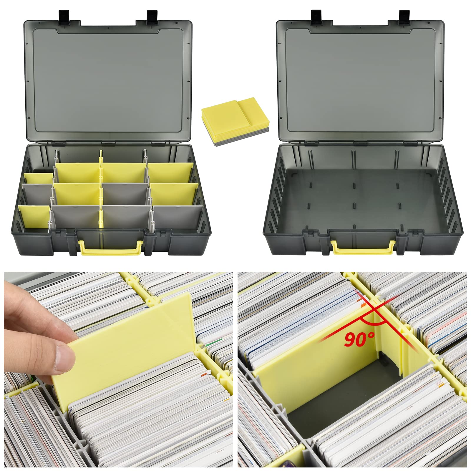 Clear Trading Card Storage Box - Trading Card Binder 评论和价格