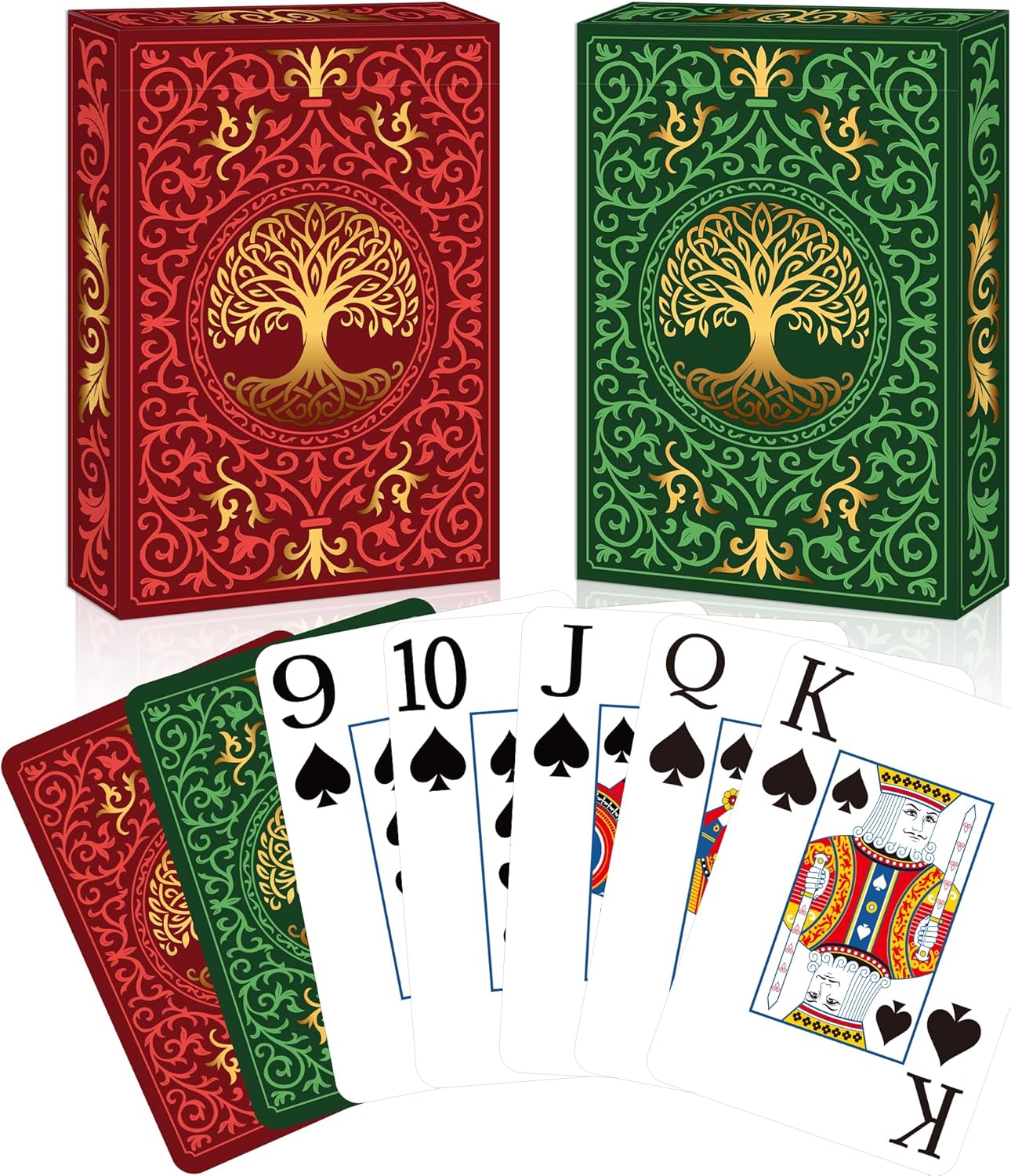 2 Pack Playing Cards | Large P - Graded Card Display 评论和价格