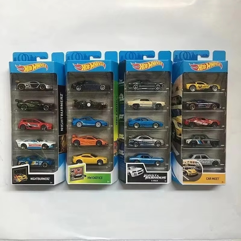 Hot Wheels Five Cars Set 1806  - Hot Wheels Car Track Sets 评论和价格