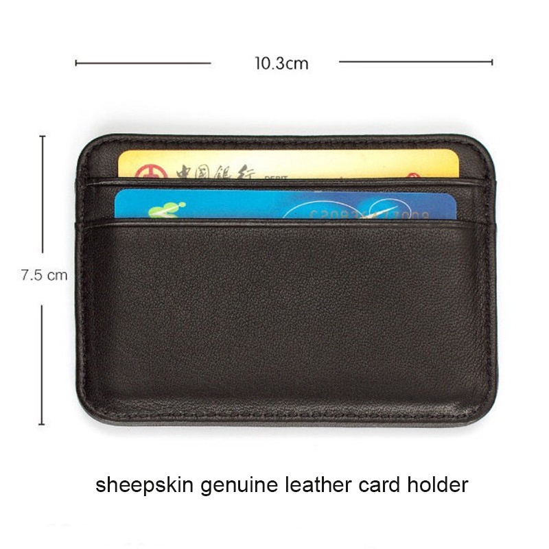 Genuine Leather Visit Card Hol - Card Top Loader 评论和价格