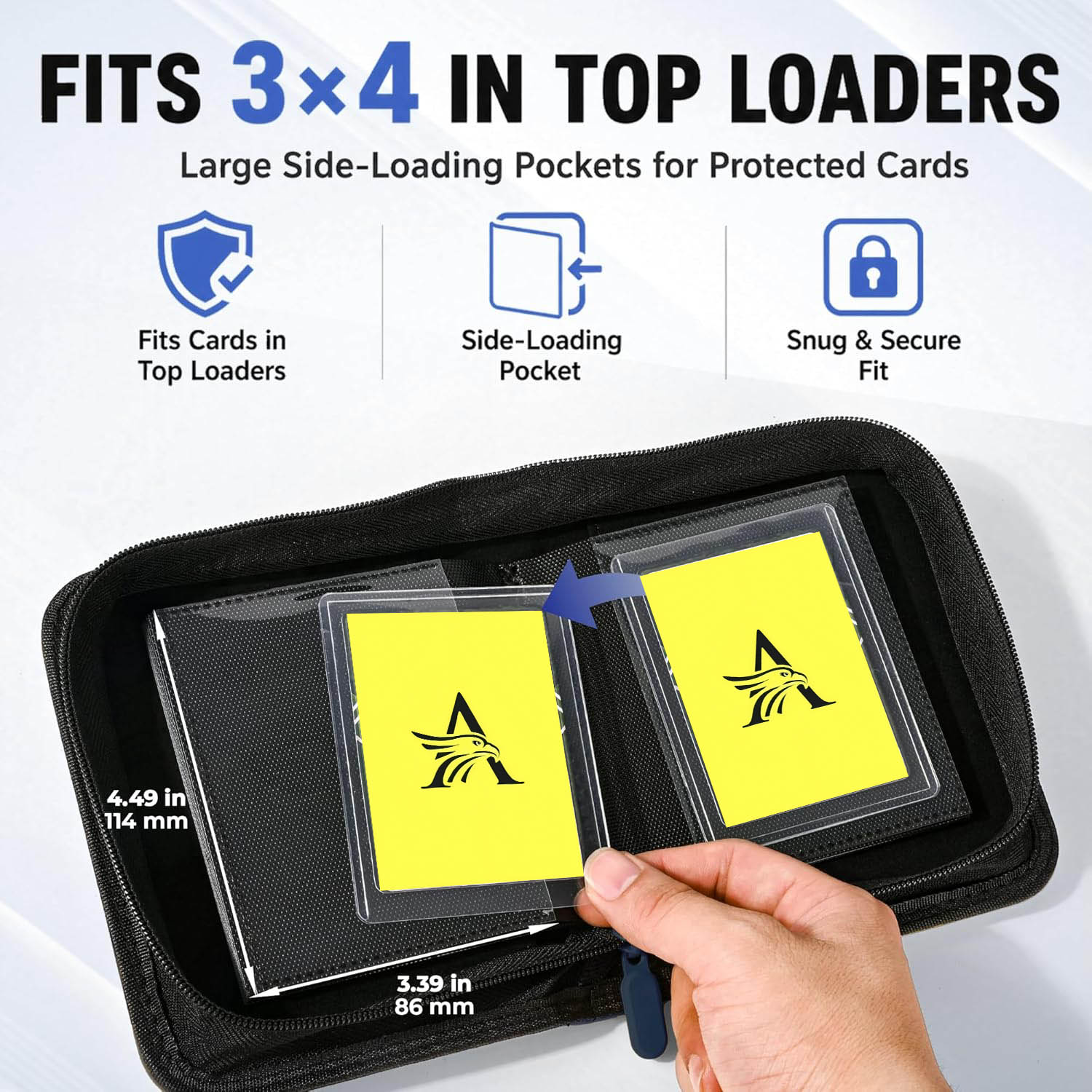 Top Loader Binder, 1 Pocket Ho - Card Top Loader 评论和价格