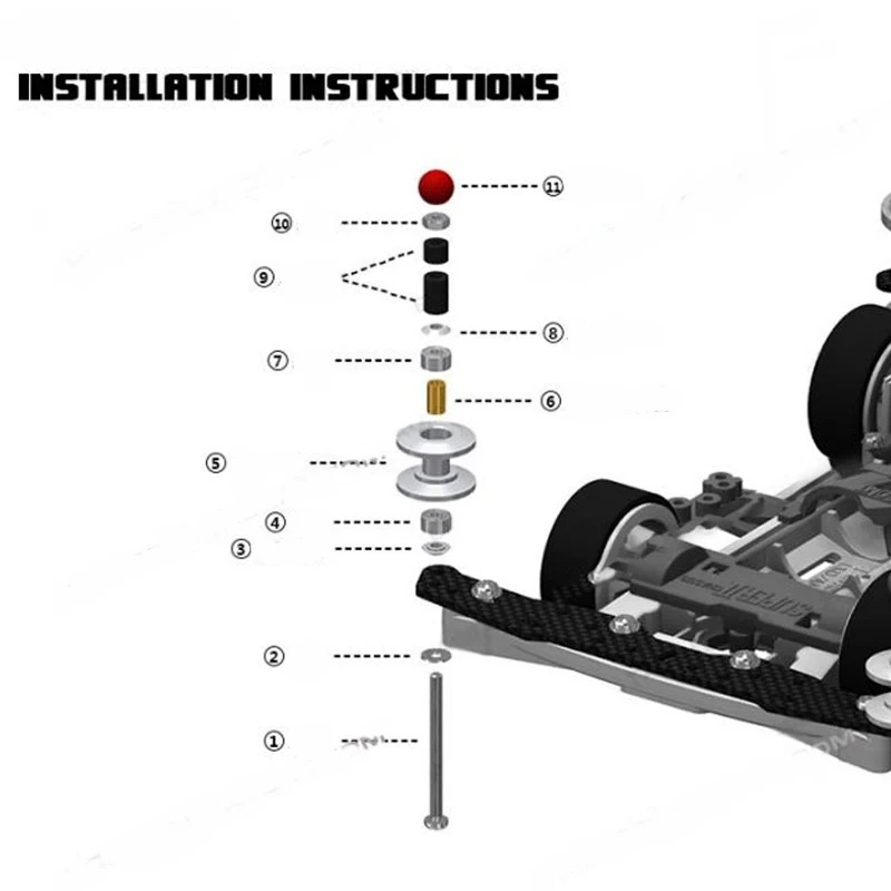 2Pcs 12-13mm Double Guide Roll - Tamiya Model Mini 4Wd 评论和价格