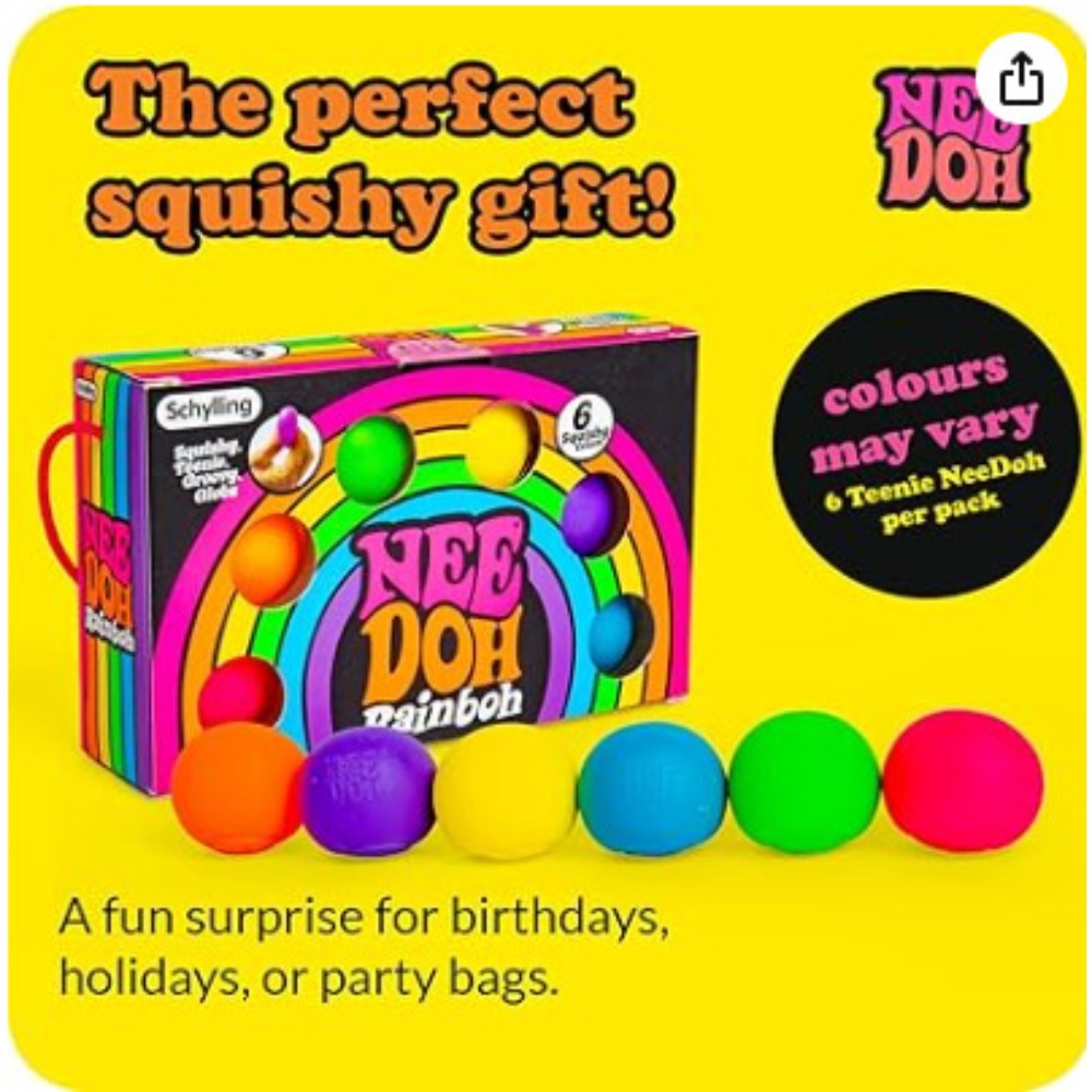 New Schylling Needoh Rainbow T - Mystery Box Blind Bag 评论和价格