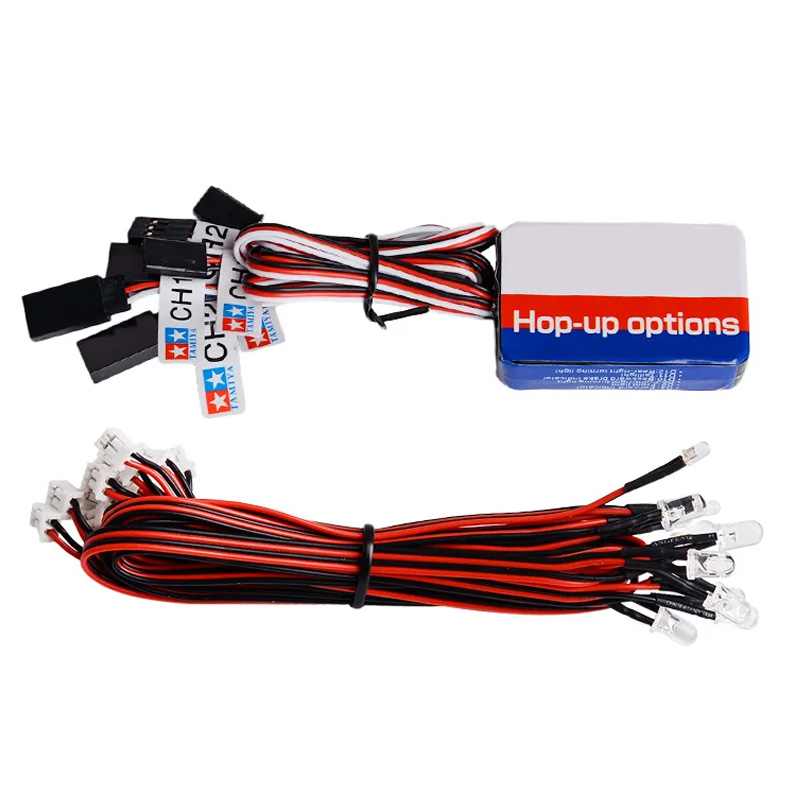 Rc 12 LED Lighting System Kit  - Tamiya Model Rc Car 评论和价格