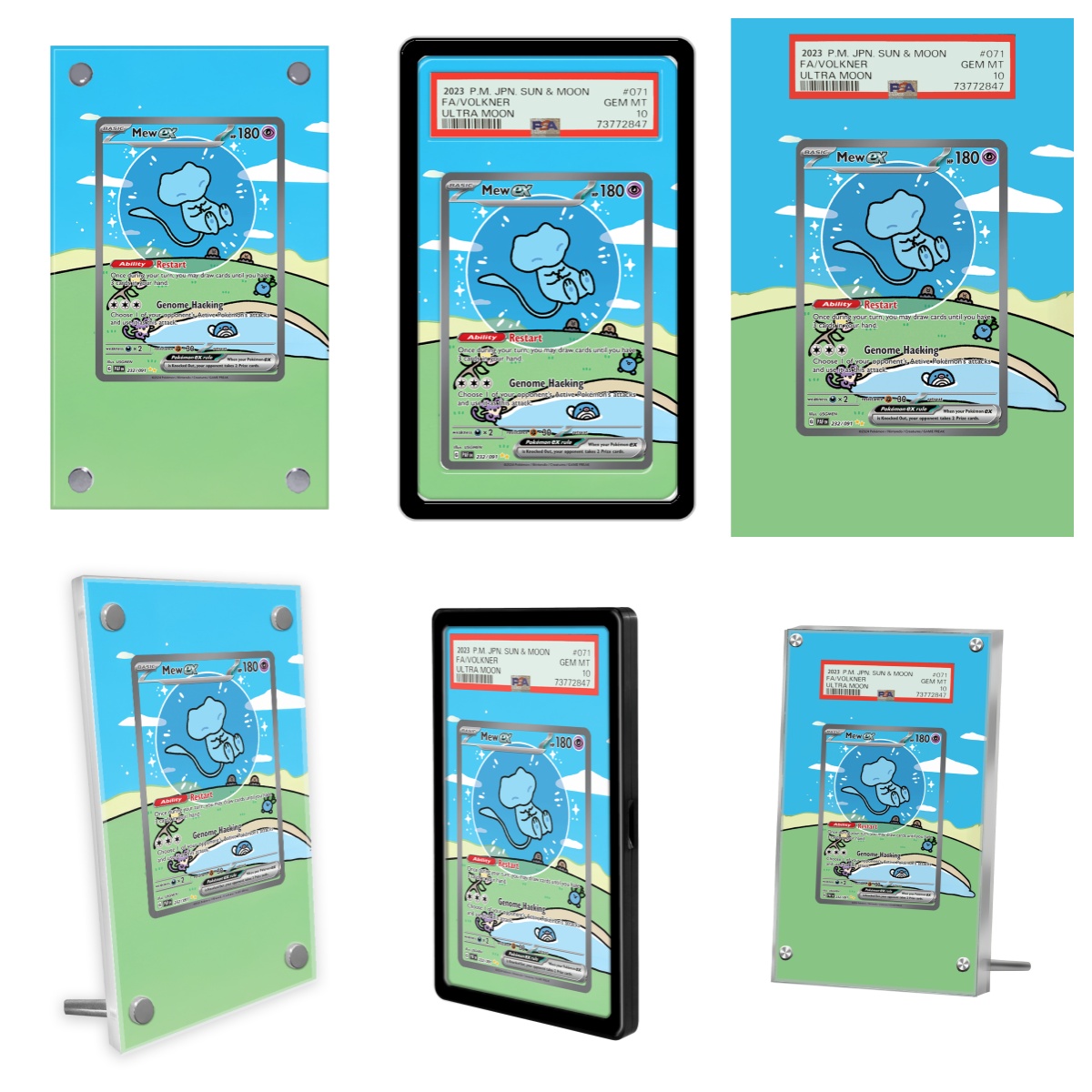 Pokemon Cards Display PTCG Mew - Display Case Acrylic 评论和价格