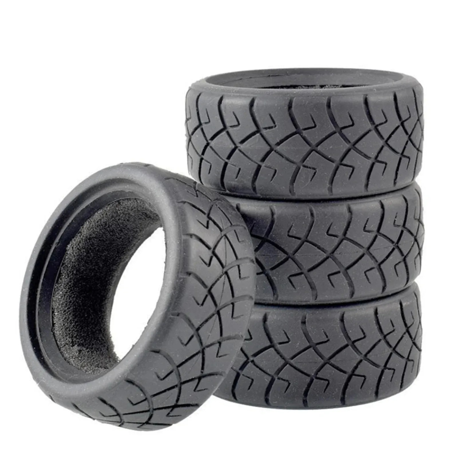 4Pcs High Grip Soft Tires for  - Tamiya Model Rc Car 评论和价格