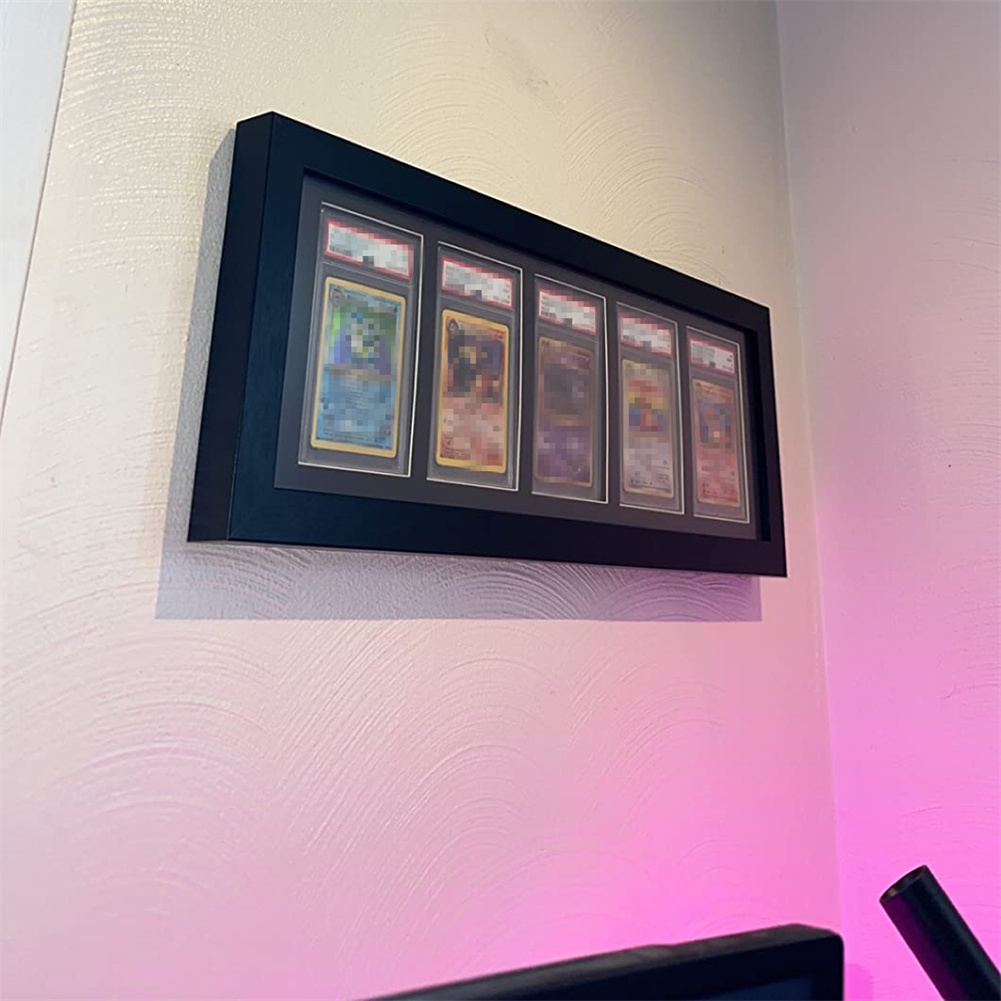 3-9 Grids Wooden Graded Sports - Graded Card Display 评论和价格