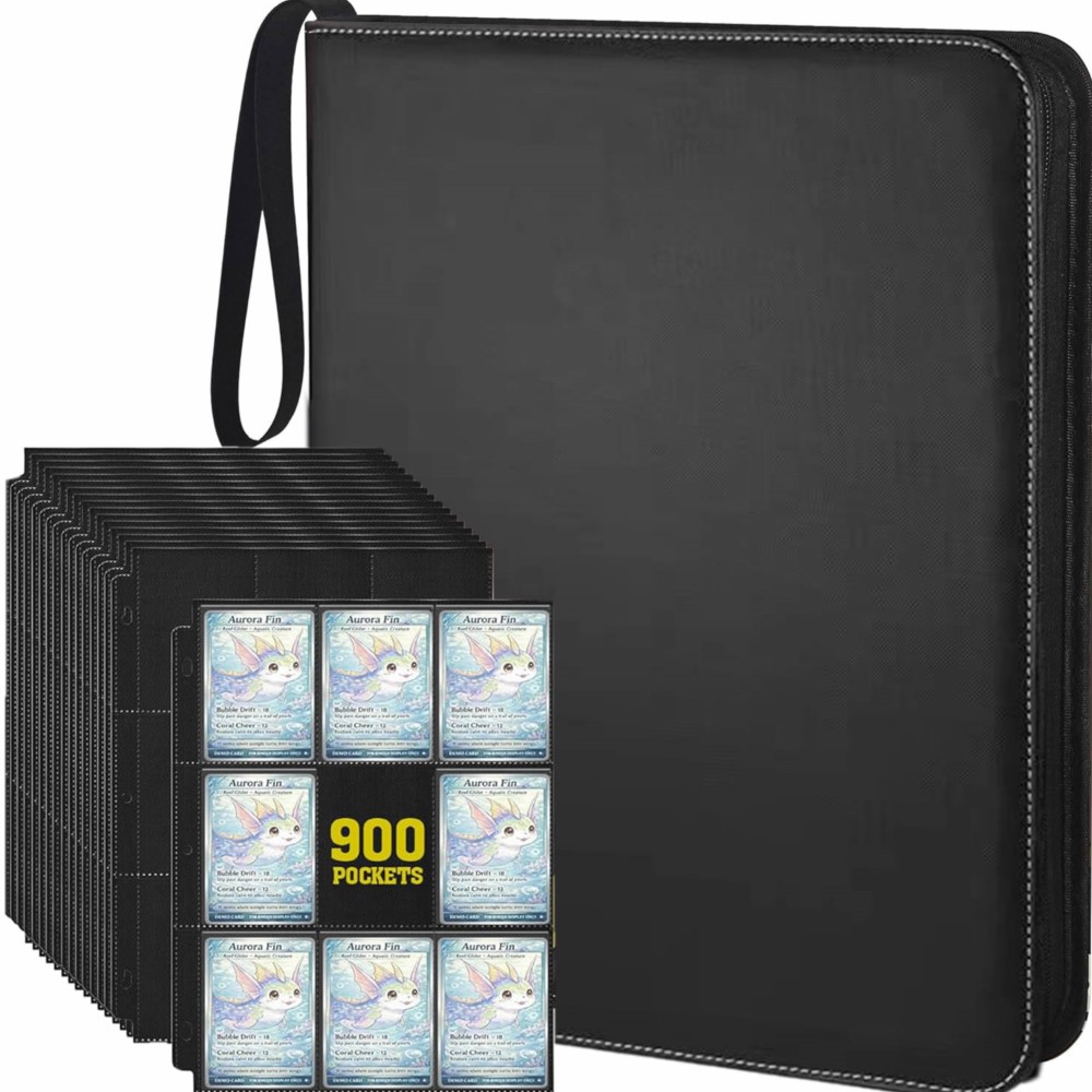 900 Pockets Card Binder Album  - Pokemon Binder Card 评论和价格