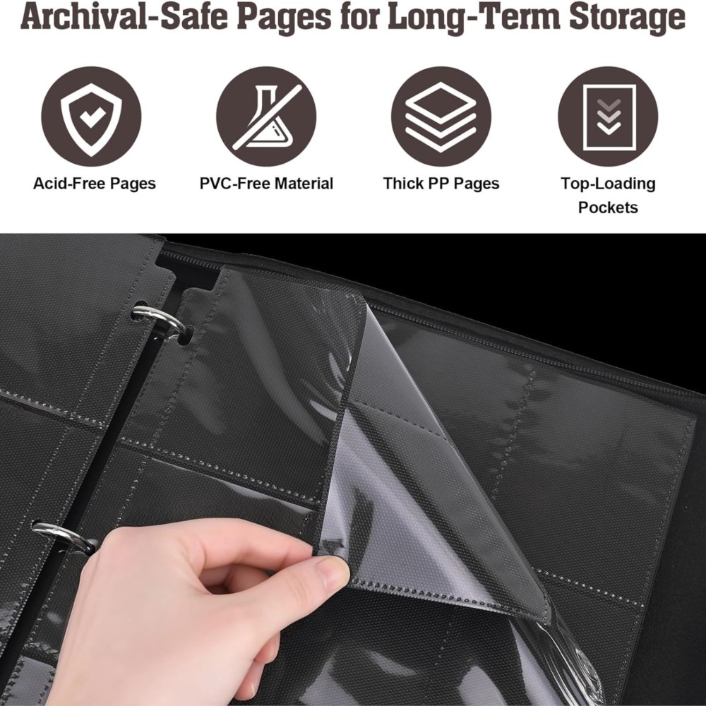 900 Pockets Card Binder Album  - Pokemon Binder Card 评论和价格