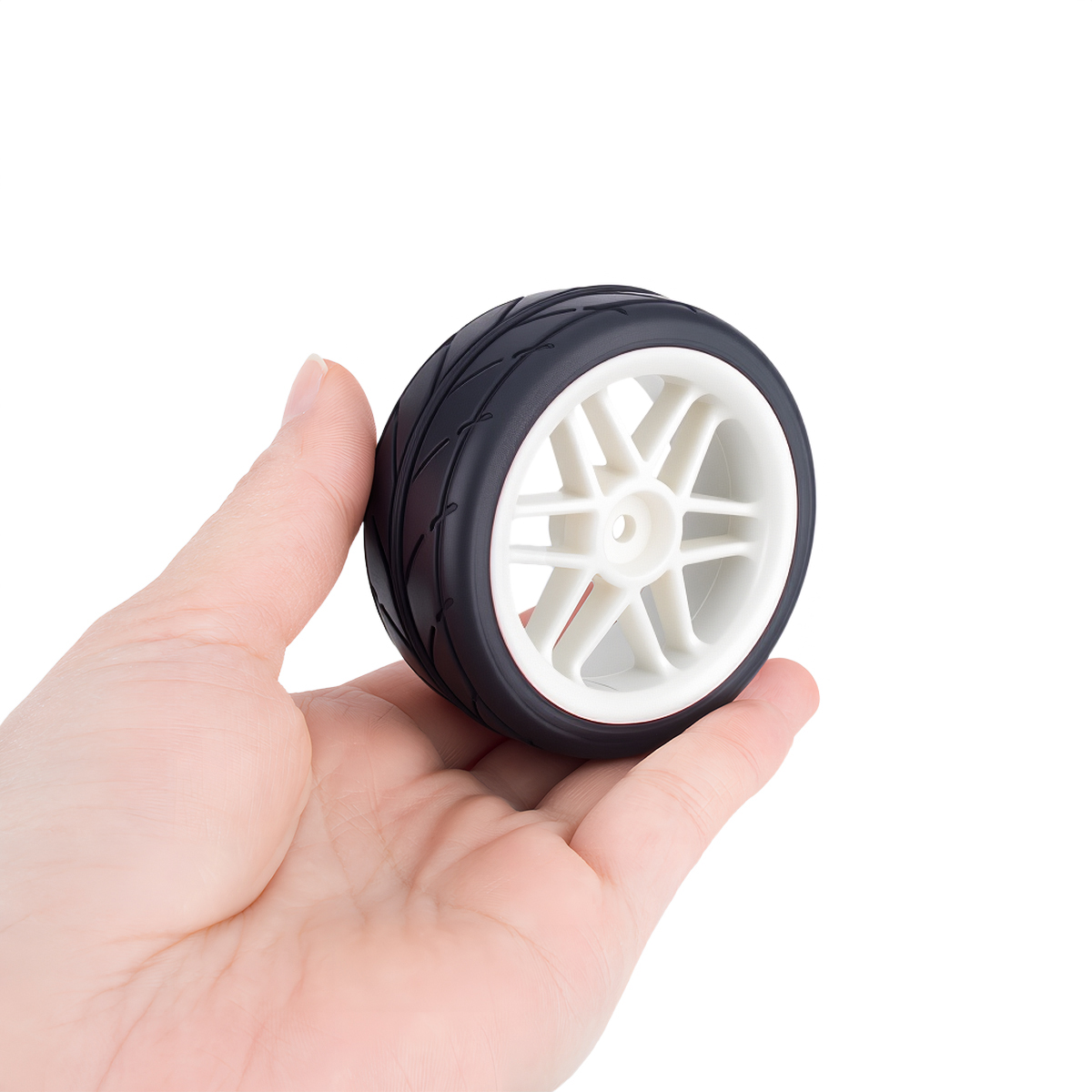 Pre-Glued RC Wheels Tires Set  - Tamiya Model Rc Car 评论和价格