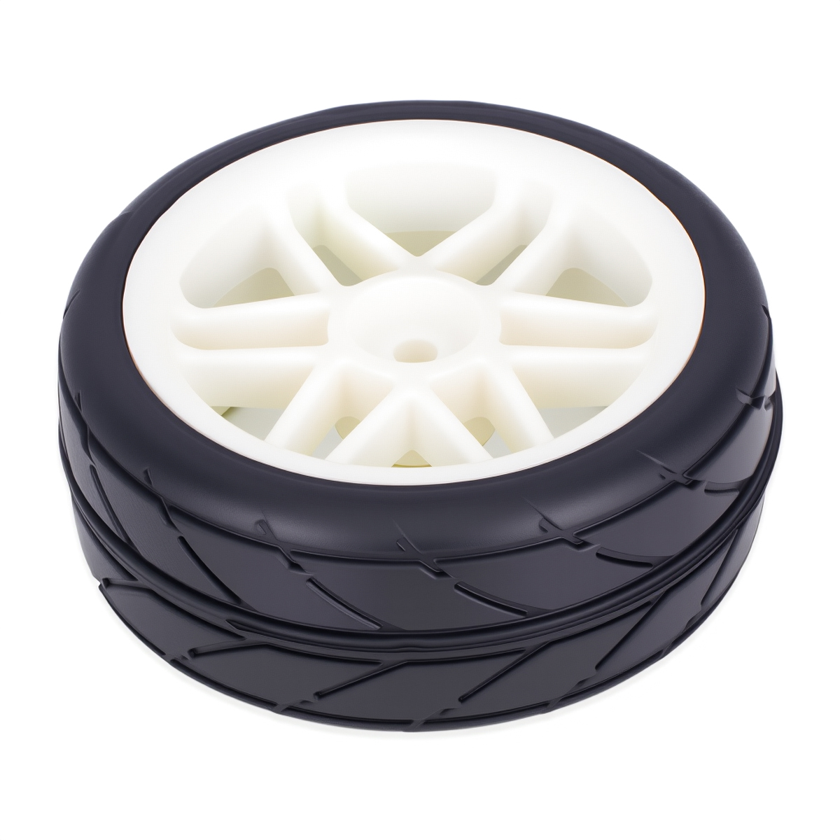 Pre-Glued RC Wheels Tires Set  - Tamiya Model Rc Car 评论和价格