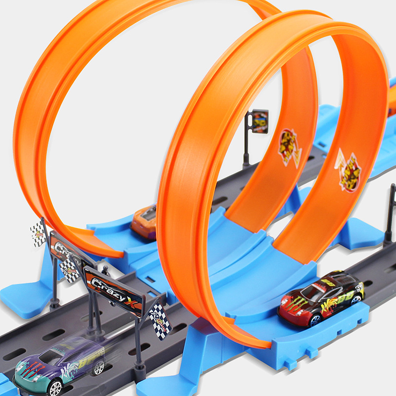 Hot Stunt Speed Double Car Whe - Hot Wheels Car Track Sets 评论和价格